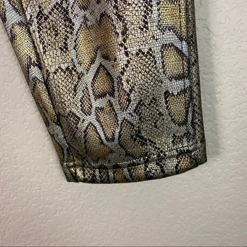 Free People Cheetah Print Leggings Size Medium